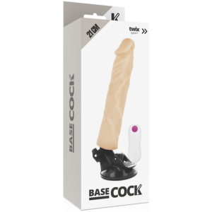 Basecock — Realistic Vibrator, Suction Cup, 21 cm — Realistic Vibrators — view 4