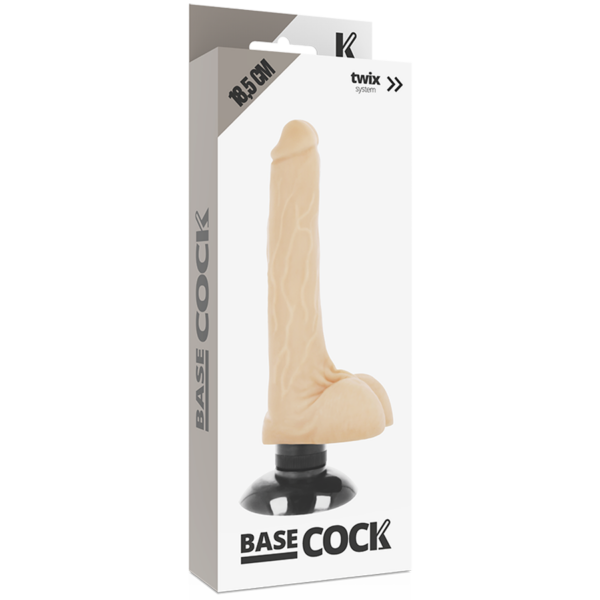 Basecock 2-1 — Realistic Vibrator, Suction Cup, 18.5 cm — Realistic Vibrators — view 6