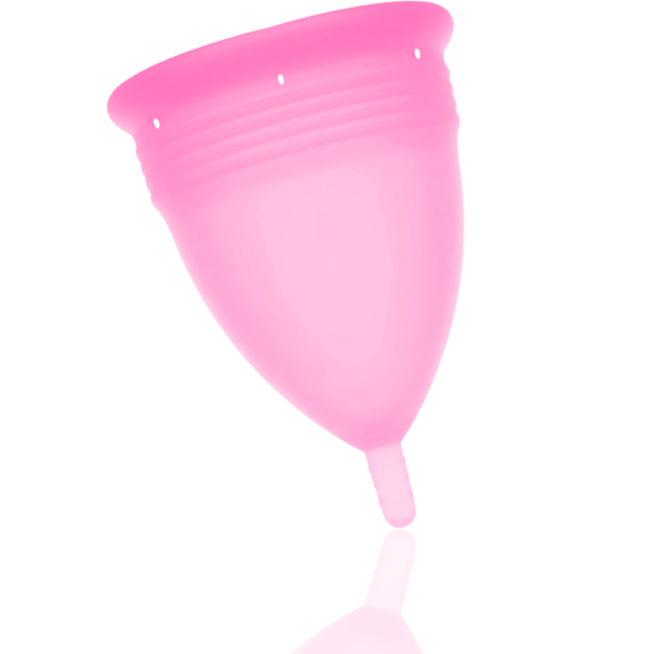 Stercup — Menstrual Cup, Silicone, Size L, Pink — Menstrual Cups — view 4