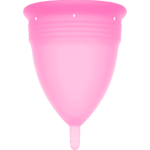 Stercup — Menstrual Cup, Silicone, Size L, Pink — Menstrual Cups