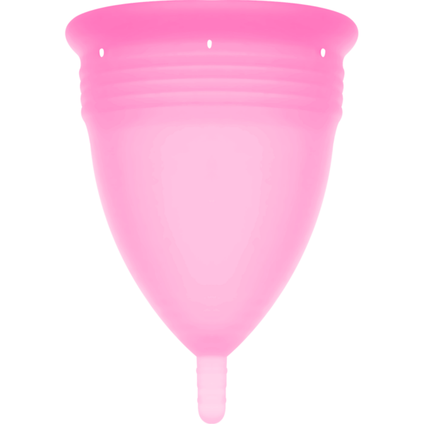 Stercup — Menstrual Cup, Silicone, Size L, Pink — Menstrual Cups