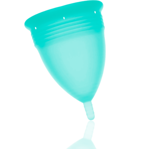 Stercup — Menstrual Cup, Silicone, Size L, Aquamarine — Menstrual Cups — view 2