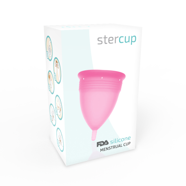 Stercup — Menstrual Cup, Silicone, Size S, Pink — Menstrual Cups — view 3