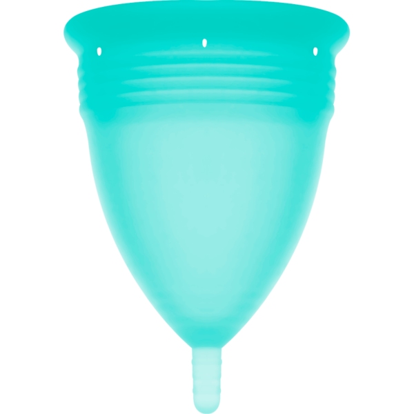Stercup — Menstrual Cup, Silicone, Size S, Aquamarine — Menstrual Cups