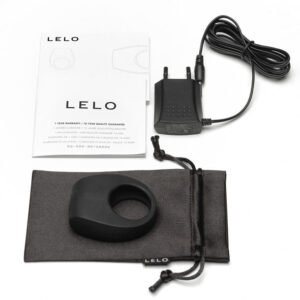 LELO Tor II — Vibrating Cock Ring, Rechargeable, Black — Cock Rings — view 3