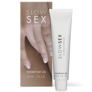 Bijoux Slow Sex Finger Play — Massage Gel, 30 ml — Edible Massage Oils