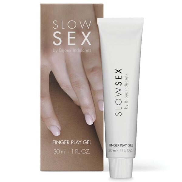 Bijoux Slow Sex Finger Play — Massage Gel, 30 ml — Edible Massage Oils