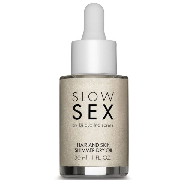 Bijoux Slow Sex — Shimmer Dry Oil, 30 ml — Massage Oils & Candles — view 2