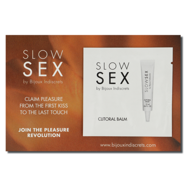 Bijoux Slow Sex Single Dose — Clitoral Balm, 2 ml — Arousal Gels for Women