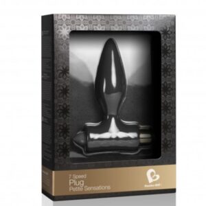 Rocks-Off Petite Sensations — Vibrating Butt Plug, Black — Anal — view 2