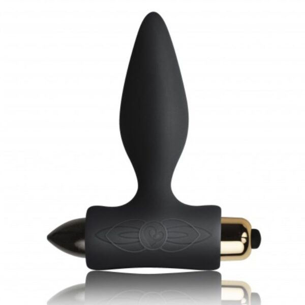 Rocks-Off Petite Sensations — Vibrating Butt Plug, Black — Anal