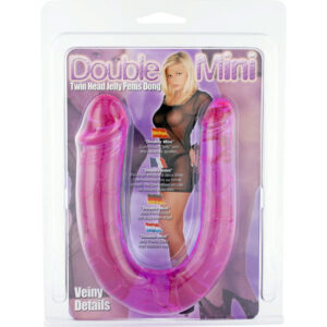 Seven Creations — Double-Ended Dildo, 30 cm, Jelly — Dildos — view 2