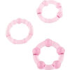 Seven Creations — Cock Ring Set, Silicone, Pink — Classic Cock Rings