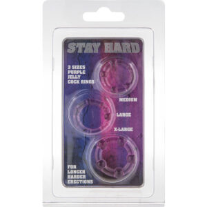 Seven Creations — Cock Ring Set, Silicone, Lilac — Classic Cock Rings — view 2