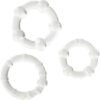 Seven Creations — Cock Ring Set, Silicone, Transparent — Classic Cock Rings
