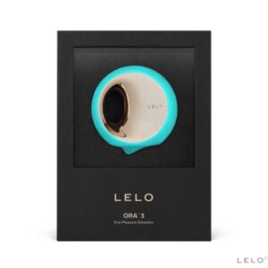 LELO Ora 3 — Tongue Vibrator, Silicone, Aqua Green — Clitoral Stimulators — view 3
