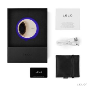 LELO Ora 3 — Tongue Vibrator, Silicone, Midnight Blue — Clitoral Stimulators — view 4