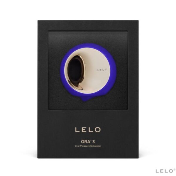 LELO Ora 3 — Tongue Vibrator, Silicone, Midnight Blue — Clitoral Stimulators — view 3
