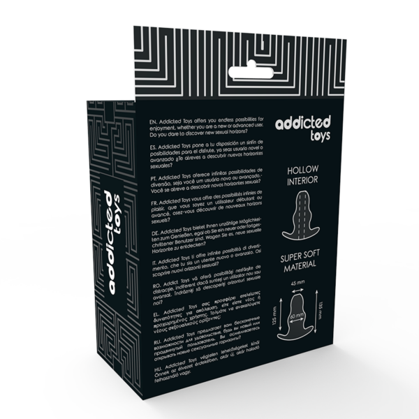 Addicted Toys Hollow — Anal Dilator, 13.5 cm, Transparent — Anal & Vaginal Dilators — view 3
