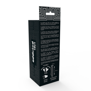 Addicted Toys Dong — Penis Extension Sleeve, Black — Penis Accessories — view 4
