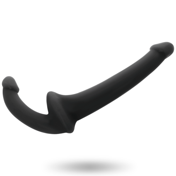 Addicted Toys — Strapless Strap-On, Black — Double Penetration Strap-Ons — view 4