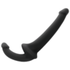 Addicted Toys — Strapless Strap-On, Black — Double Penetration Strap-Ons