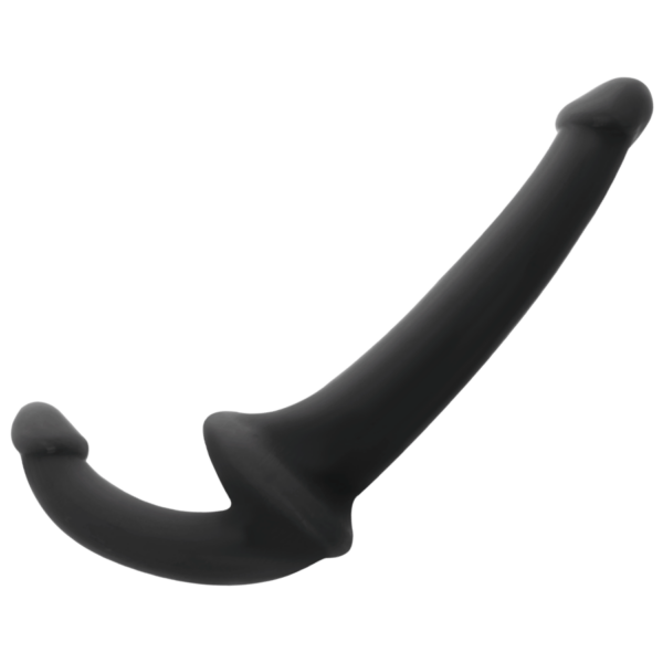 Addicted Toys — Strapless Strap-On, Black — Double Penetration Strap-Ons