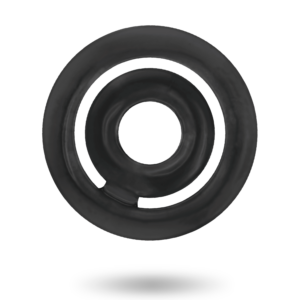 Addicted Toys Potenz — Cock Ring Set, Black — Classic Cock Rings — view 2