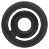 Addicted Toys Potenz — Cock Ring Set, Black — Classic Cock Rings