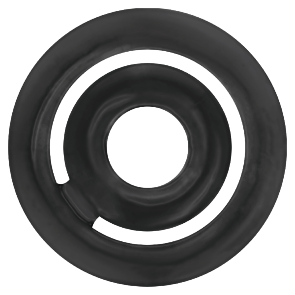 Addicted Toys Potenz — Cock Ring Set, Black — Classic Cock Rings