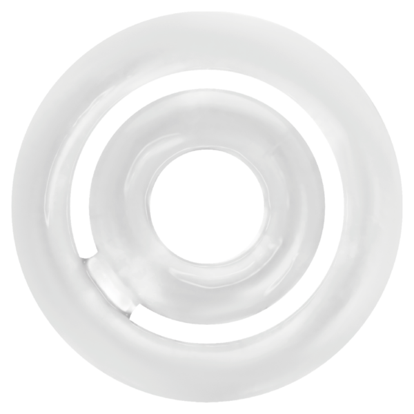 Addicted Toys Potenz — Cock Ring Set, Clear — Classic Cock Rings