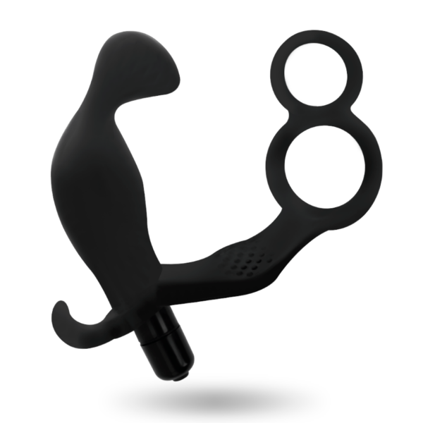 Addicted Toys Double — Prostate Vibrator, Cock Ring — Anal