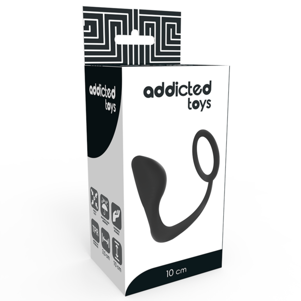 Addicted Toys — Prostate Massager, Cock Ring — Anal — view 4