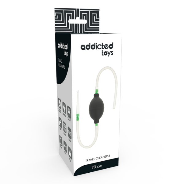Addicted Toys Travel — Anal Douche, Black — Anal Douches — view 3