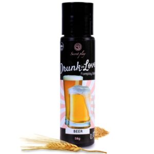 Secretplay Drunk in Love Beer — Edible Lube, 60 ml — Flavored Lubricants