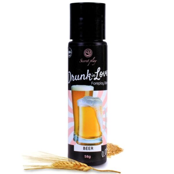 Secretplay Drunk in Love Beer — Edible Lube, 60 ml — Flavored Lubricants