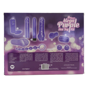 ToyJoy Mega Purple 9-Piece — Sex Toy Kit — Sex Toy Kits & Sets — view 2