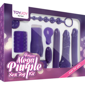 ToyJoy Mega Purple 9-Piece — Sex Toy Kit — Sex Toy Kits & Sets