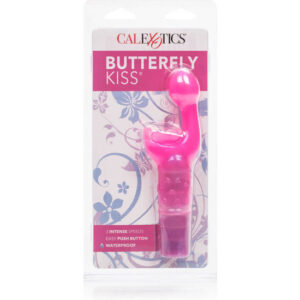 CalExotics Butterfly Kiss — G-Spot Vibrator, Waterproof, Pink — G-Spot Vibrators — view 3