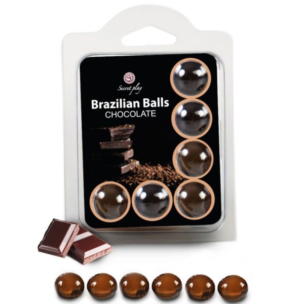 Secretplay 6 Chocolate — Brazilian Balls