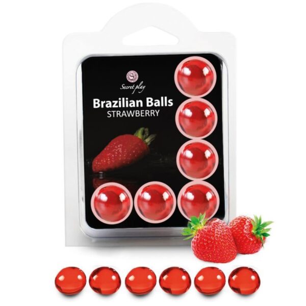 Secretplay 6 Strawberry — Brazilian Balls