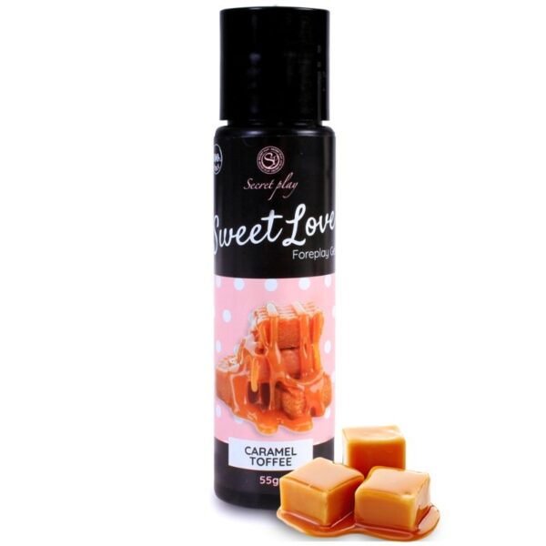 Secretplay Sweet Love Caramel — Edible Lube, 60 ml — Flavored Lubricants