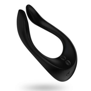 Satisfyer Partner Multifun 2 — Couples Vibrator, Black — Clitoral Stimulators — view 3