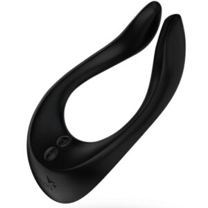 Satisfyer Partner Multifun 2 — Couples Vibrator, Black — Clitoral Stimulators — view 4