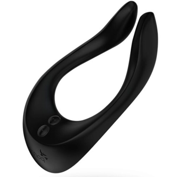 Satisfyer Partner Multifun 2 — Couples Vibrator, Black — Clitoral Stimulators — view 4