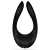 Satisfyer Partner Multifun 2 — Couples Vibrator, Black — Clitoral Stimulators