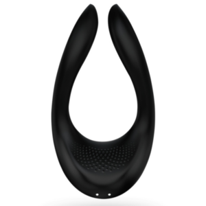 Satisfyer Partner Multifun 2 — Couples Vibrator, Black — Clitoral Stimulators