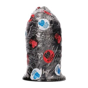 All Black Ribbed — Butt Plug, 16 cm — Anal — view 2