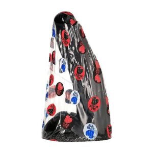 All Black Veined — Dildo, 22 cm — Dildos — view 2