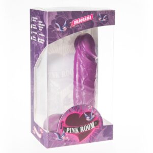 Pink Room Amadeo — Realistic Dildo, Suction Cup, 15.5 cm, Purple — Dildos — view 2